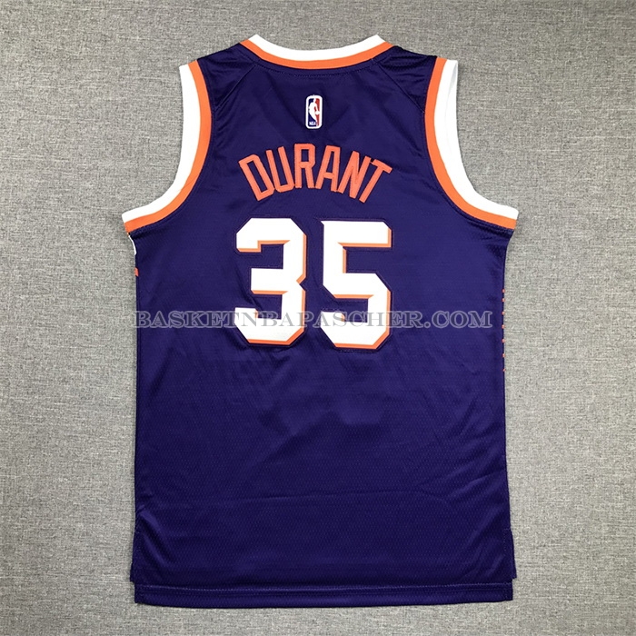 Maillot Enfant Phoenix Suns Kevin Durant NO 35 Icon 2023-24 Volet